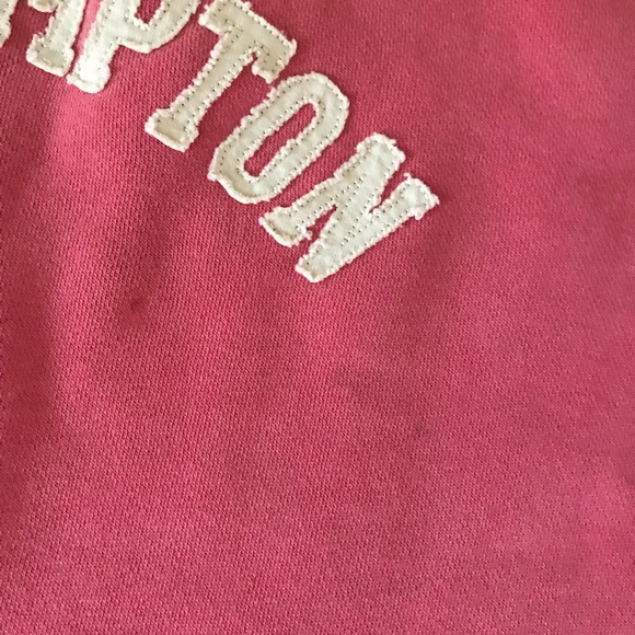 East Hampton sunwashed pink sweatshirt nautical S - Picture 3 of 4